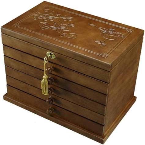 large lockable jewelry box